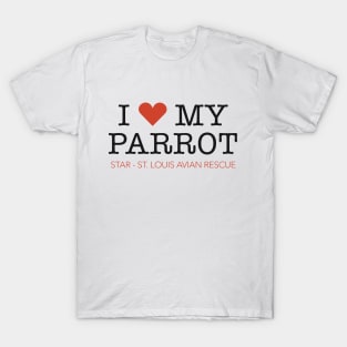 I Heart My Parrot T-Shirt